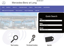 Tablet Screenshot of mercedesbenzatlong.com